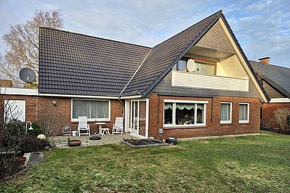 Vorschaubild der Immobilie: Idyllisches Einfamilienhaus in zentraler Lage von Engelsby – Ihr Rückzugsort mit Garten und sonnigem Balkon!